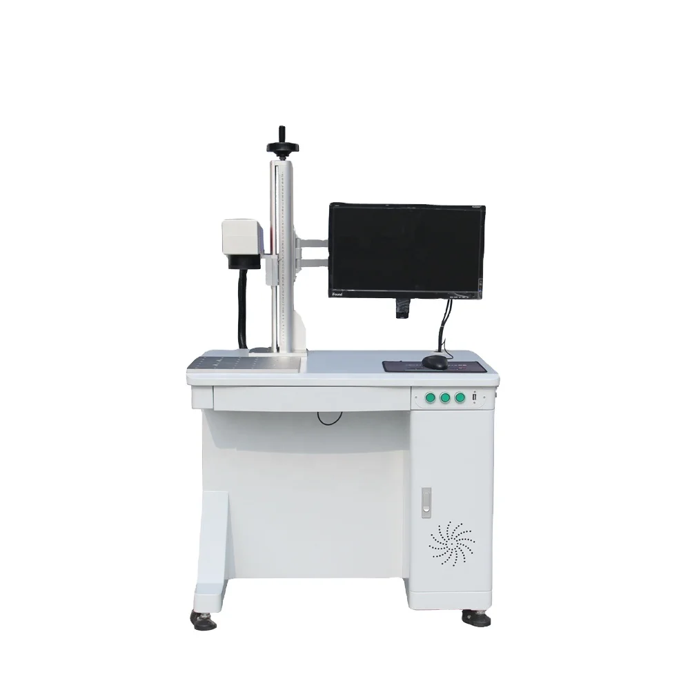 30w 50w 100w Metal recorder Laser engraver fiber laser marking machines for logo qrcode bar printing cutting price