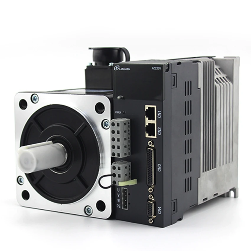 Серводвигателей c ЧПУ Типа CNC 2.2KW 7.7N.M 2500 об/мин 130 мм AC 220V 3ph 2KW сервопривод Servo Мотор с 17 бит