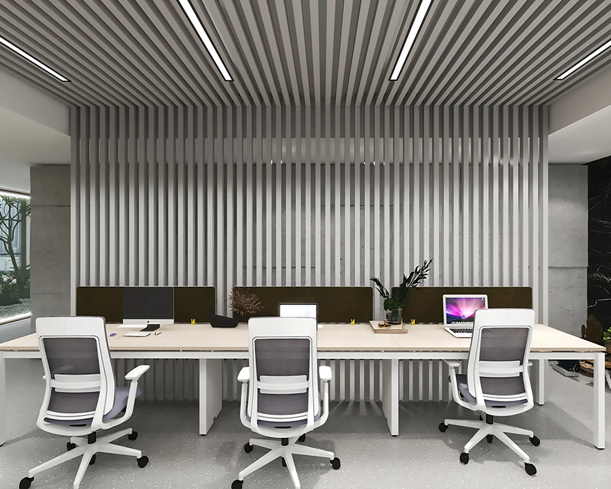Factory customization Modern Modular Office Furniture Workstation 2, 4, 6 Seater Office Workstation Desk For 2, 4, 6 Person
