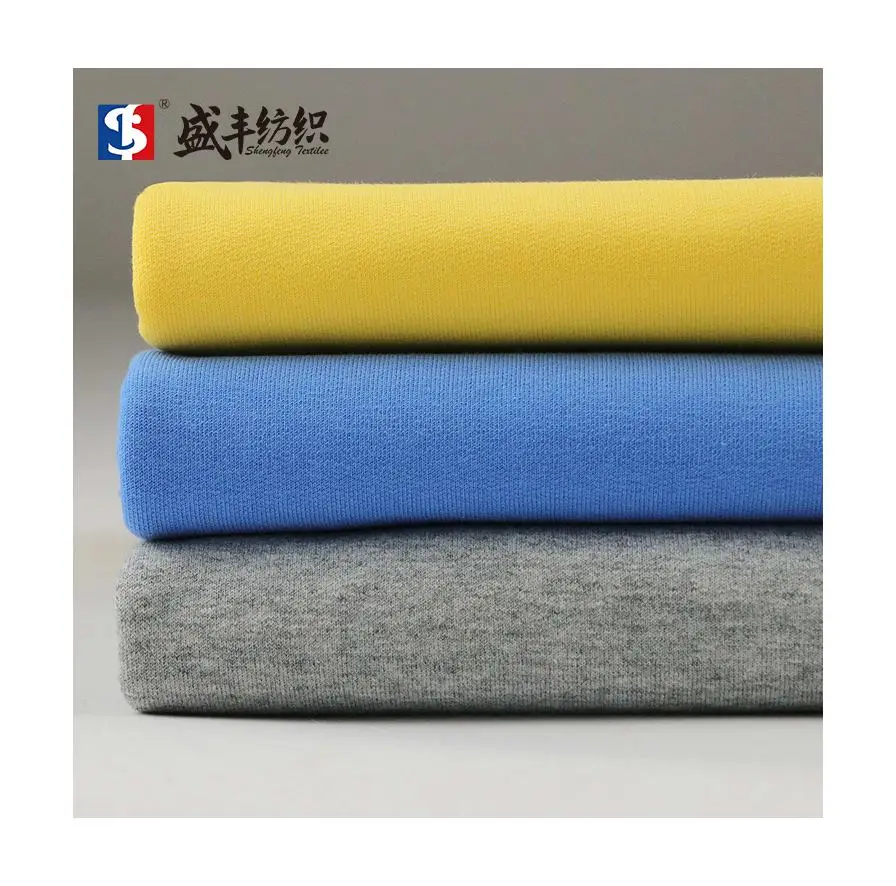 Factory Supply Attractive Price french terry hoodie fabric 100% cotton bamboo terry fabric for women short sets
