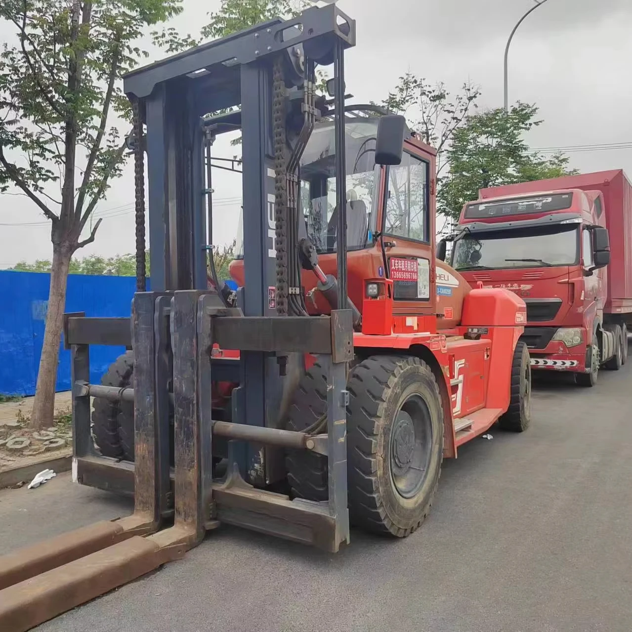 freeship High Quality Heli 16T Forklifts CPCD160 Great Logistic Equipment cheap original Truck new/used second hand forklift EPA
