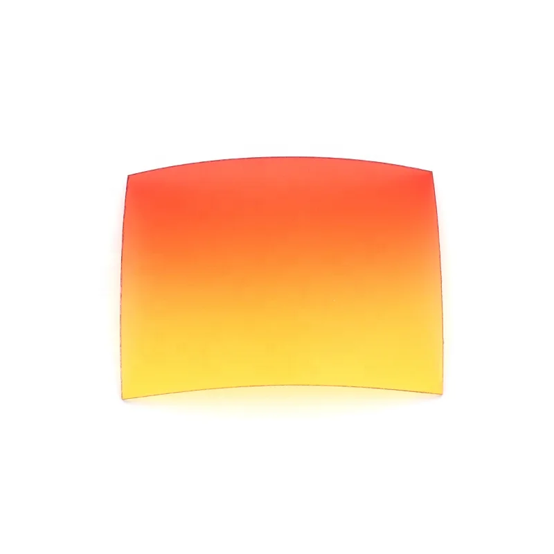 China Factory Stock Direct Sales  TAC Dyed Gradient HD Color Lenses Sunglasses Polarized Lenses OEM