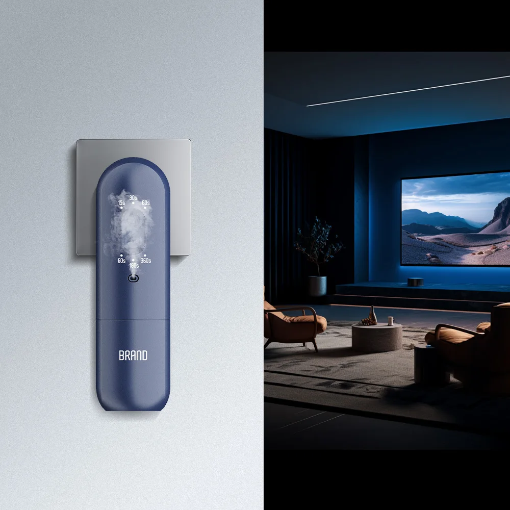 Luxury 100ML Sleek Portable Perfume Electric Wholesale Nebulizing Diffuser Room Wall Plug Essential Scent Aroma Oil Diffuser