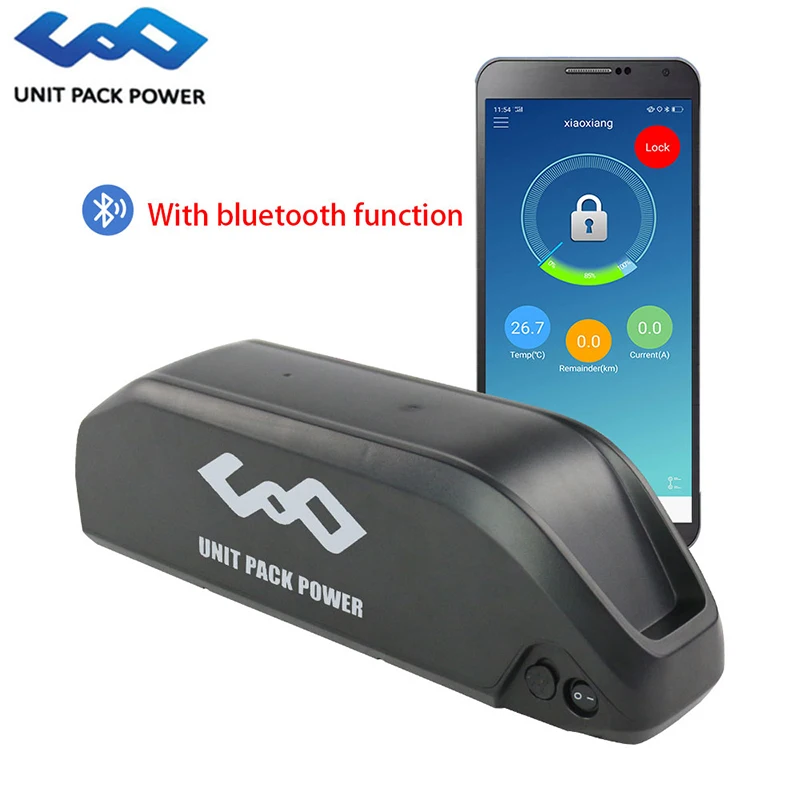 UPP Smart BMS 52V 17.5Ah Battery Jumbo Shark Downtube 48V 17.5AH Lithium Battery for 48V 750W 1000W BBS02 BBS03