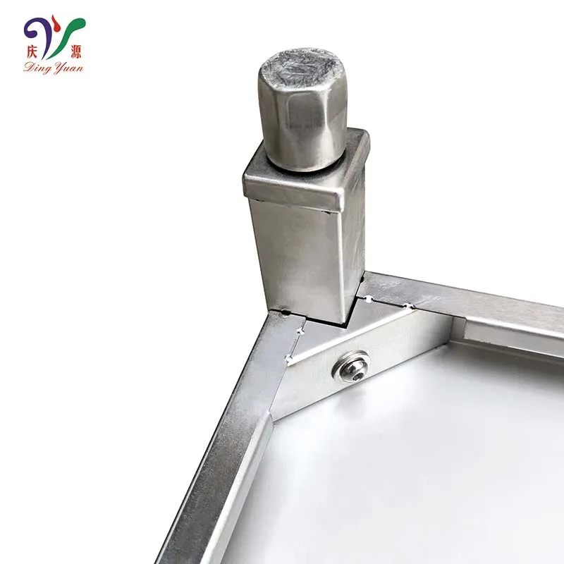 factory oem adjustable high wide multilayer commercial stainless steel workbench kitchen mobile work tables stations with shelf