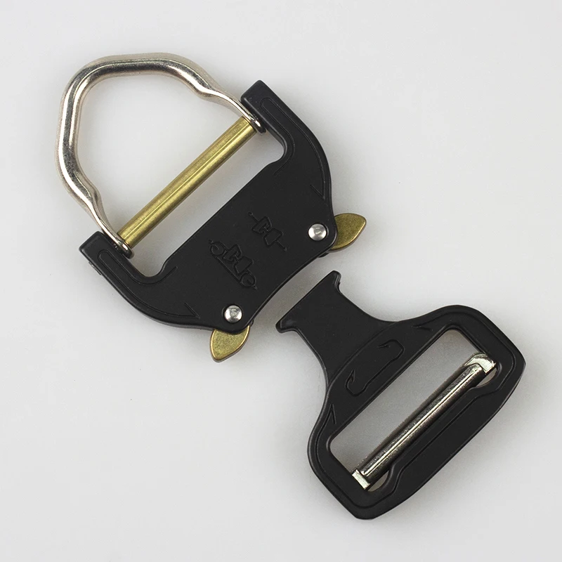 Factory Custom Zinc alloy Extra Durable Tactical Quick Release Buckle for Harness Belt