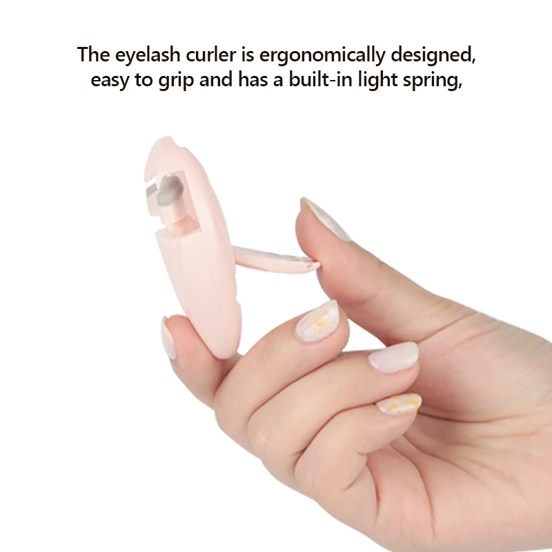 Shell-shaped Eyelash Curler Travel Mini Portable Eye Lash Clip Creates Eye Opening Lifted Lashes Eyelash Curler