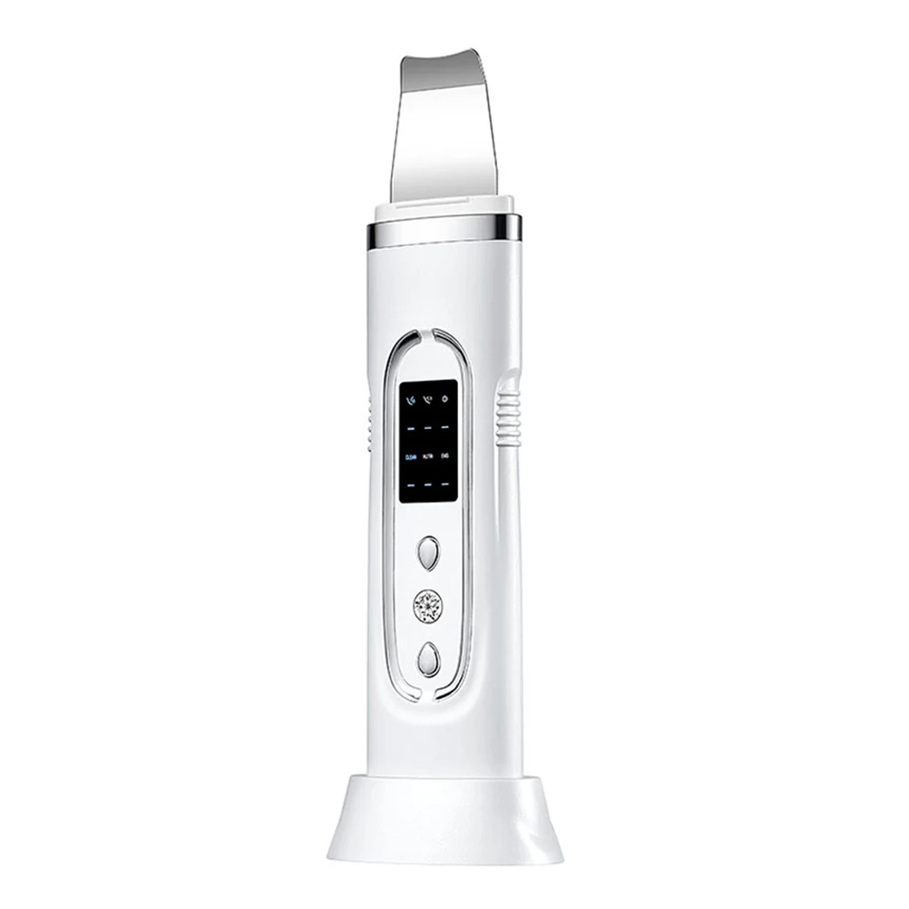 Factory Blackhead Remover Deep Cleansing Scraper LCD  Facial Skin Care Tools Face Cleaning Spatula ultrasonic skin scrubber high