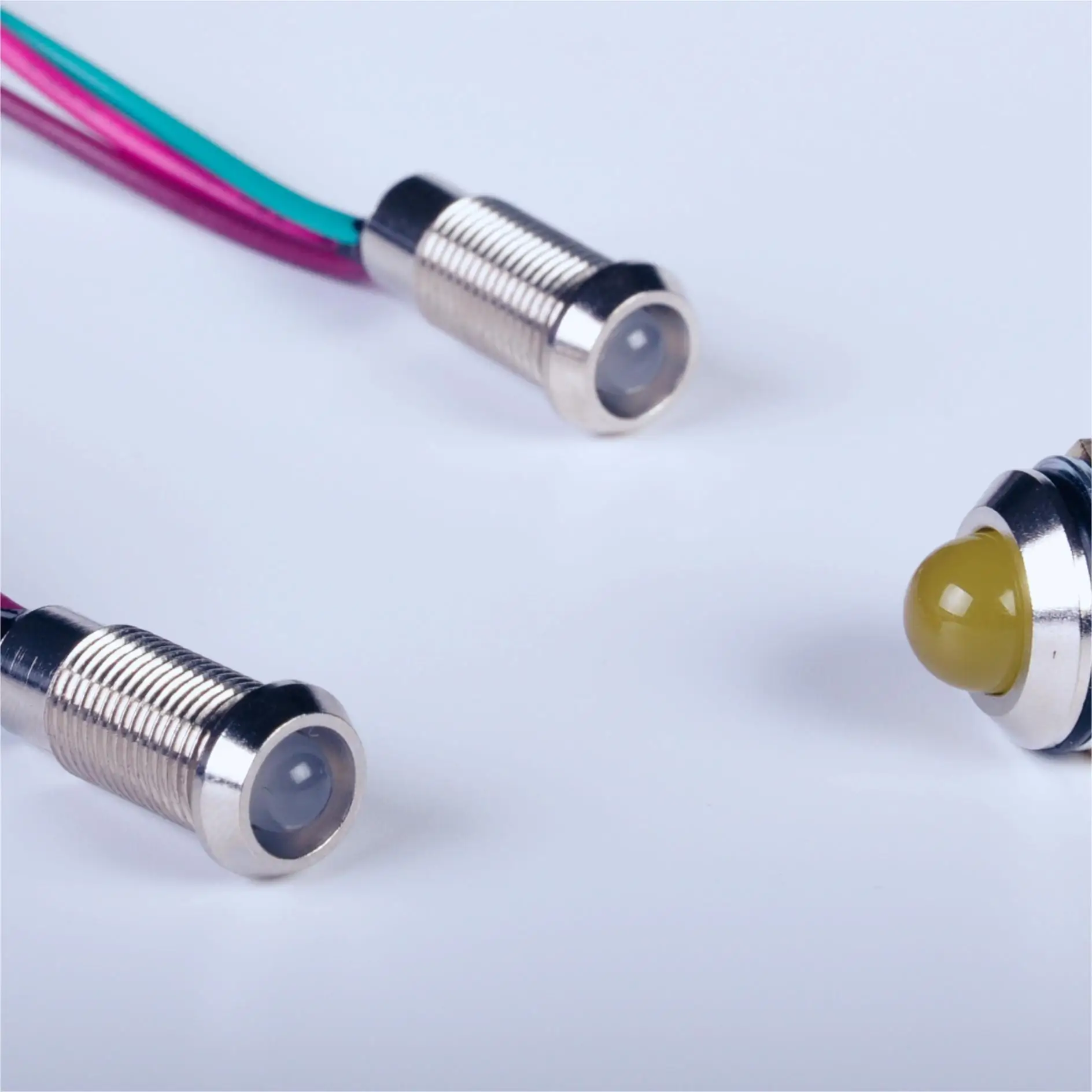 Wholesale high quality 6mm mini size waterproof control panel with LED indicator installed