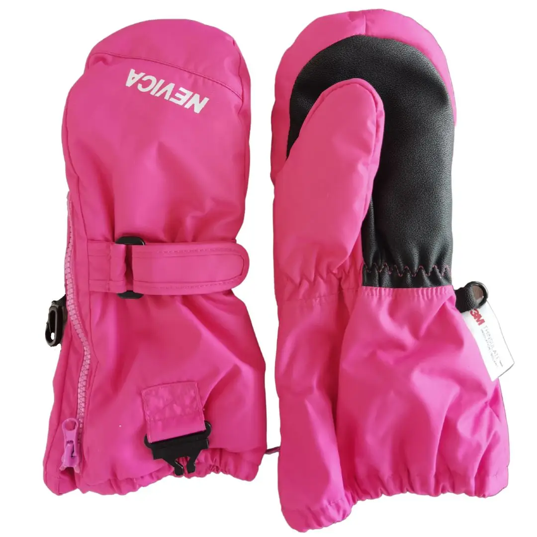 Waterproof Kids Mittens  Snow Gloves Winter Warm Ski Mitten for Boys Girls 3-8Years