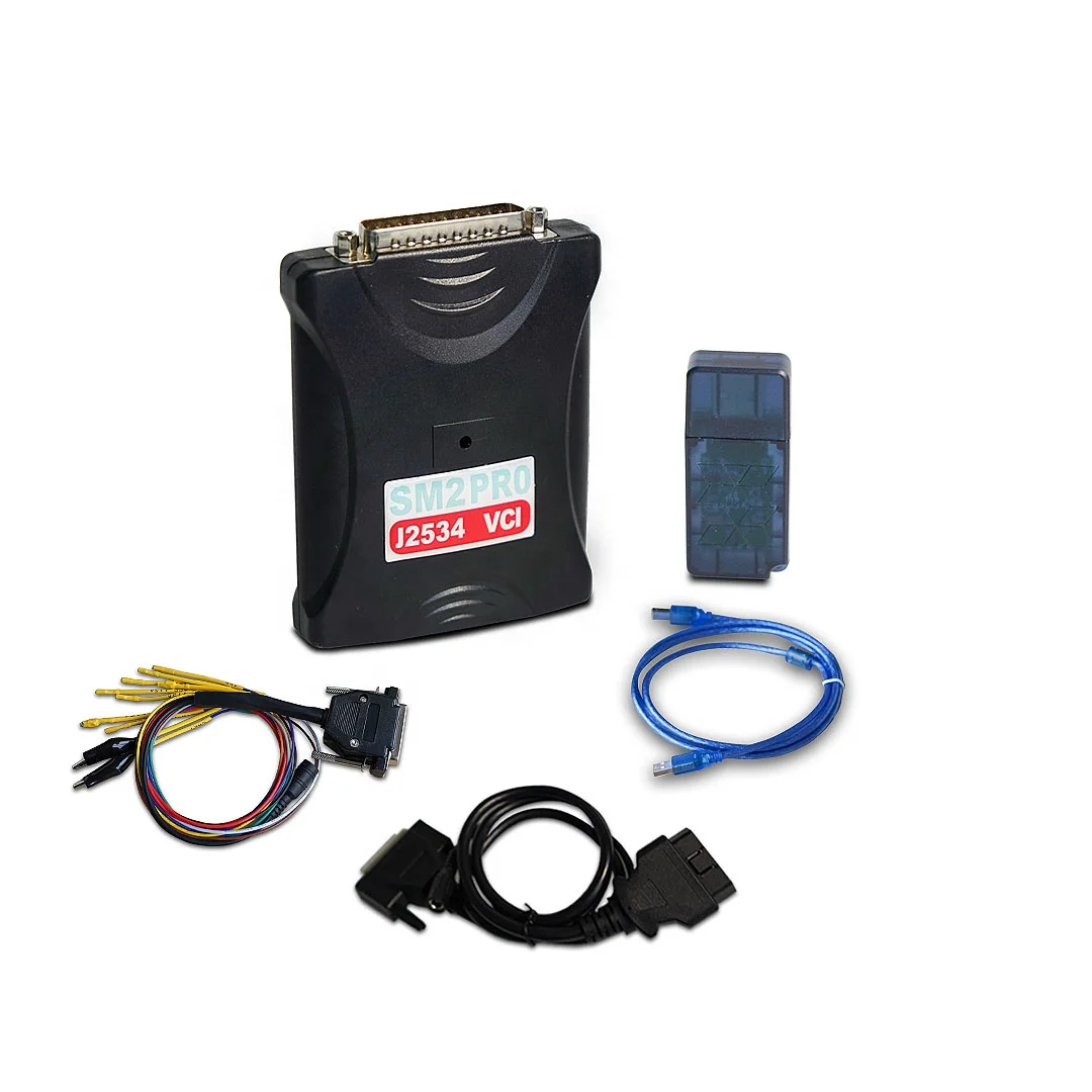 SM2 Pro J2534 VCI ECU Programmer support 67 Models original pcmflash  chip tuning tools factory directly sale