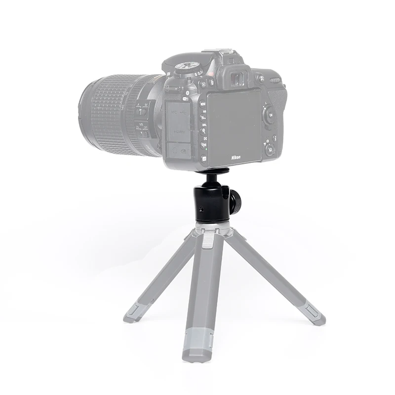 Amazon Sell Tripod Ball Head Large Size Camera Ball Head Mount, Ball Head Adapter With Lock For Monopod