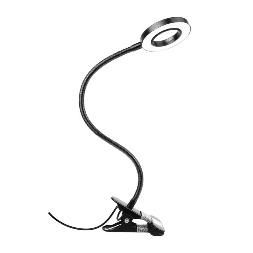 Прямая продажа с завода Гибкая Настольная лампа Gosseneck для чтения защитой глаз