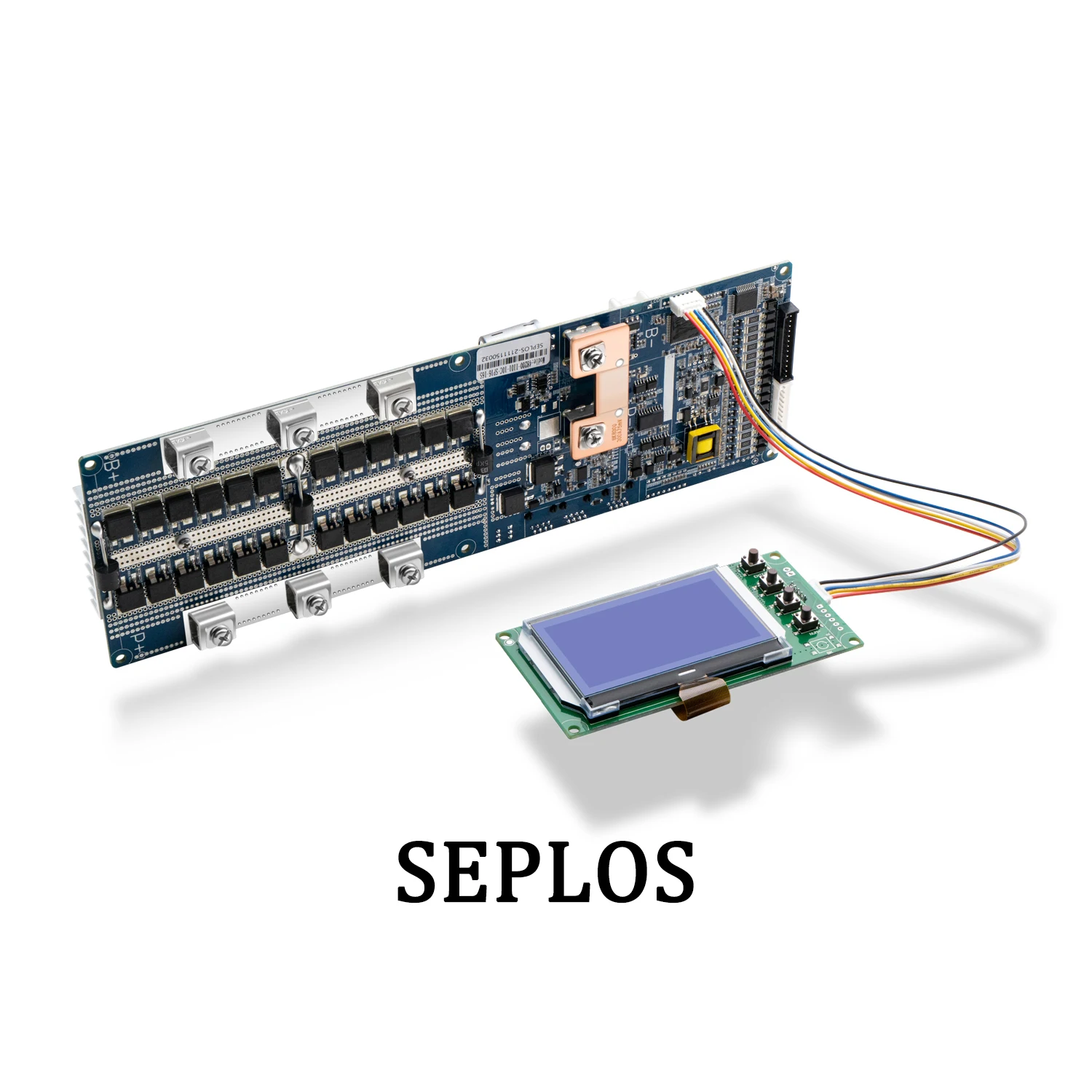 Seplos 50A/100A/150A/200A 24V/48V CAN/RS485 seplos 8s 16s плата защиты батареи баланс литиевая Смарт 200A bms Lifepo4