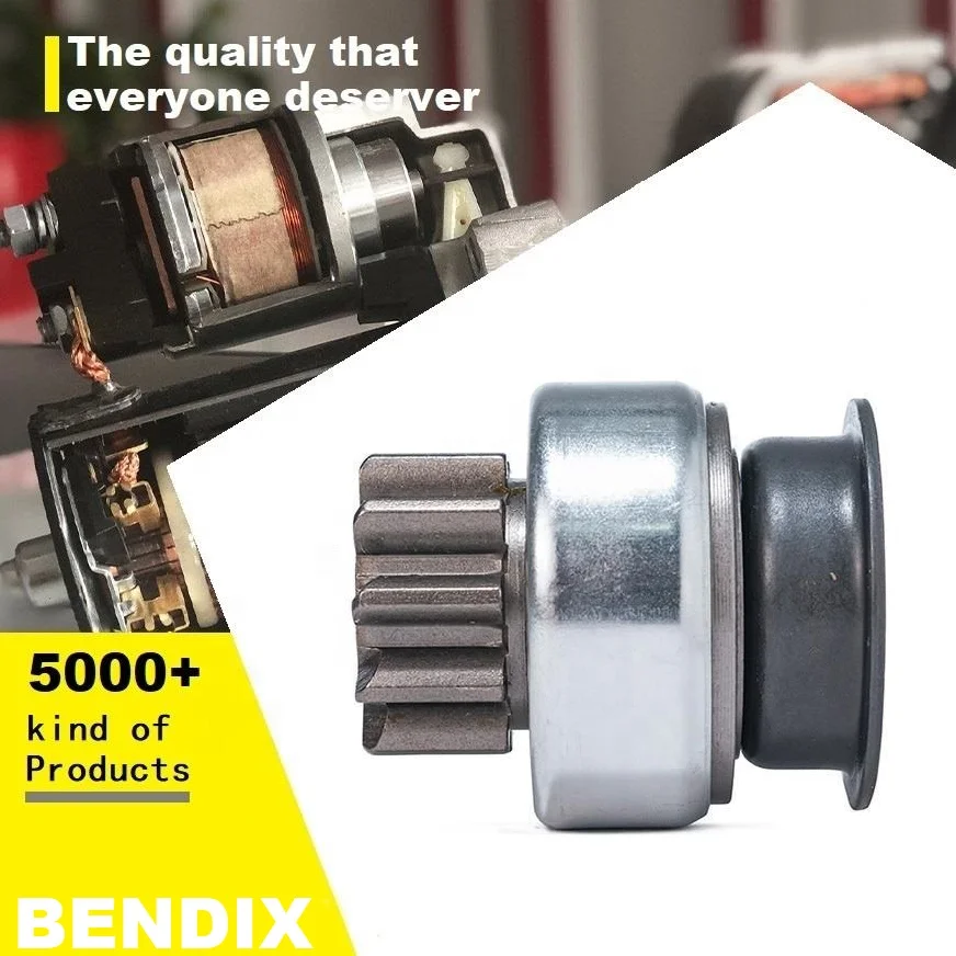 CAR STARTER MOTOR BENDIX M191T12171 M191T13271 M191X13271 E92Z11350A E92Z11350B 2331220R10 2335420R10 STARTER DRIVER 0F21418X25