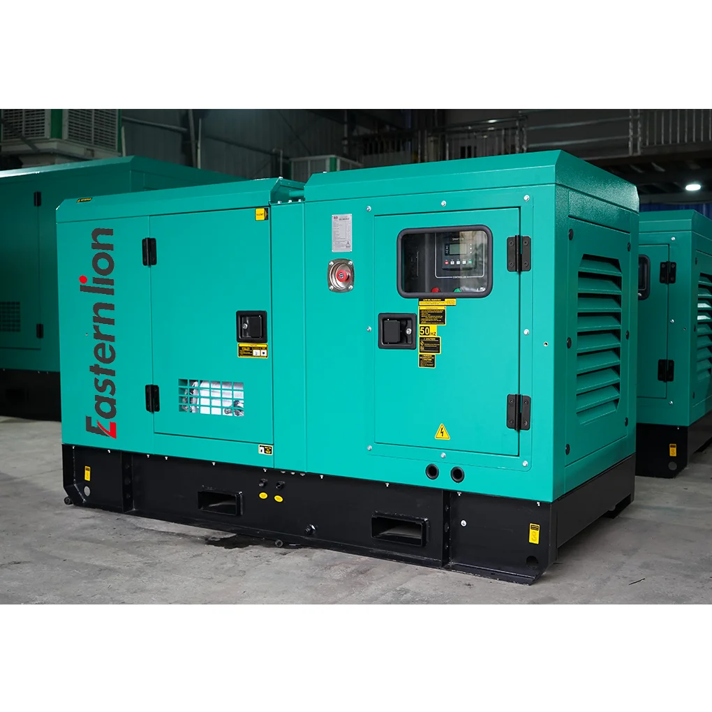 Ricardo 40kw 50kva single phase brushless dynamo sound proof water cool diesel generator power supplier for home best price
