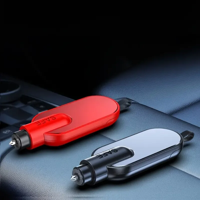 Mini safety hammer Seat Belt Cutter Emergency Hammer Car Window Breaker With Tungsten Steel Break Glass Emergency Escape Tool