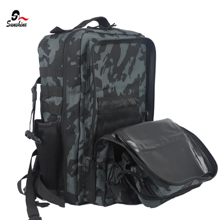 Water Resistant Outdoor Sports Gym Trekking Hunting Travel Backpacks Molle Tactical Backpack