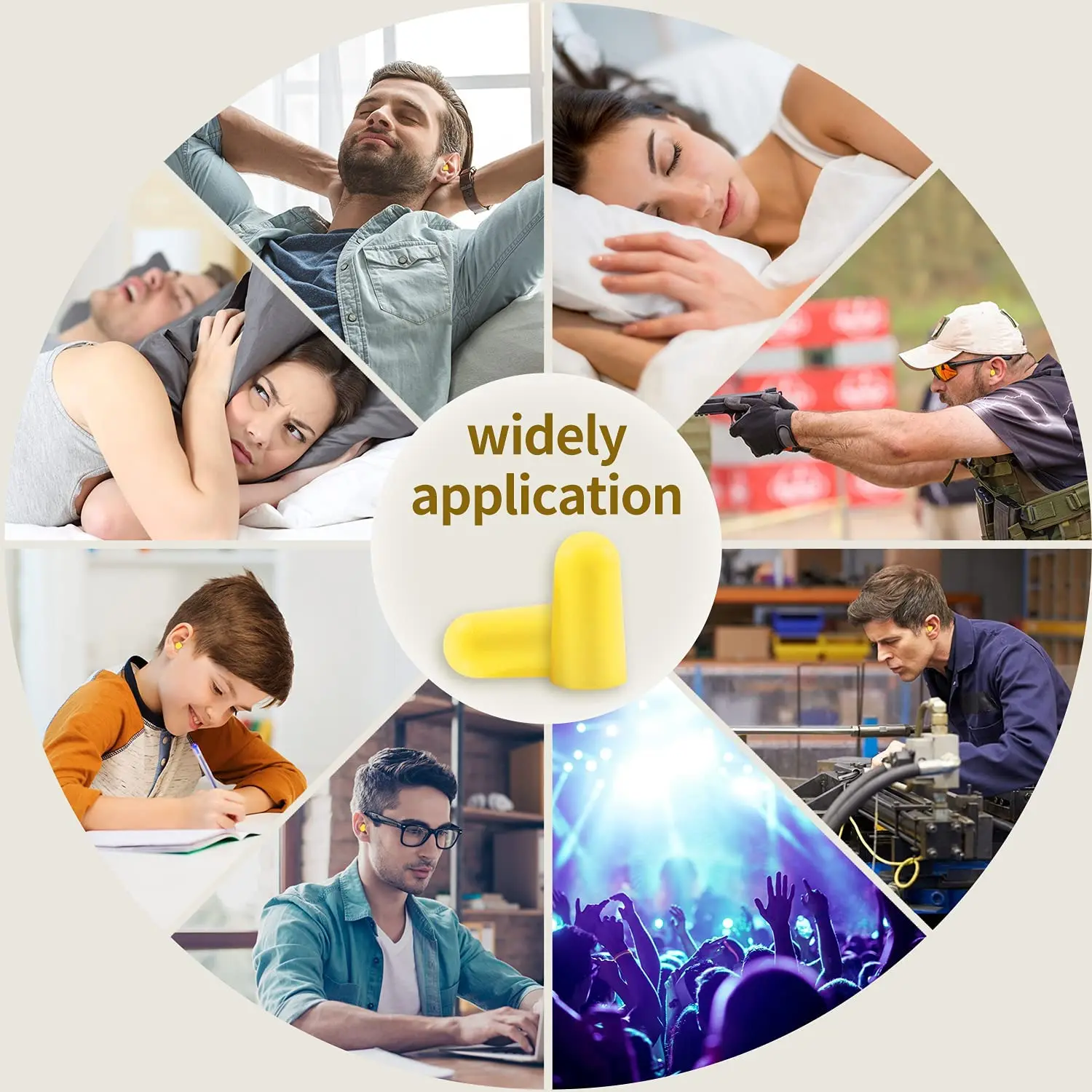 Safety Earplugs Small Ear Plug With Plastic Boxes Packages Case