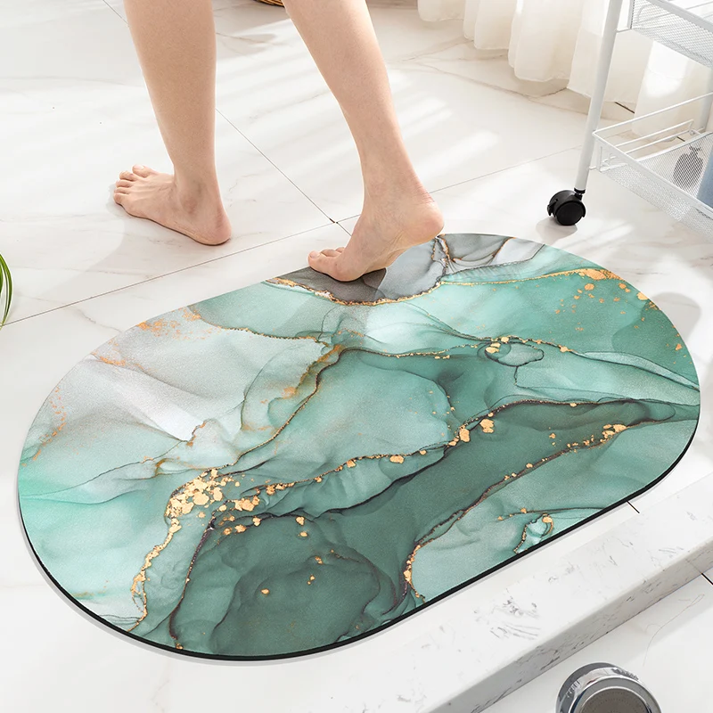 Skin Quick-dry Bath Mat Non-slip Soft Super Absorbent Bathroom Carpets Kitchen Entrance Door Mats Home Floor Mat