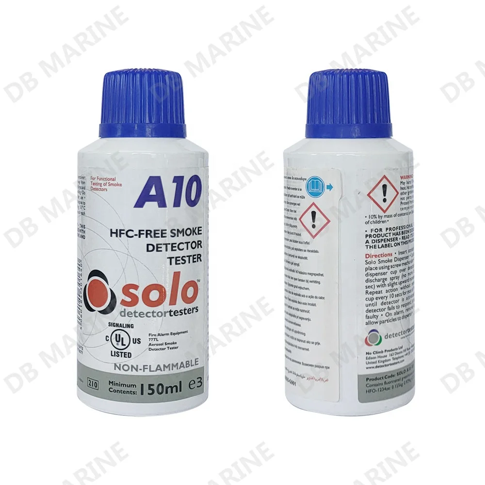 IMPA 331074 Solo A10 Spare Test Gas for Smoke Detector Testers 150ml Smoke Aerosols