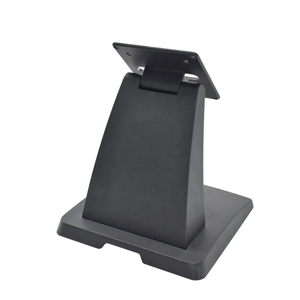 stable Aluminum alloy base 12-23 inches Desktop Pos Vesa Pc Monitor Stand of display touch screen integrated machine