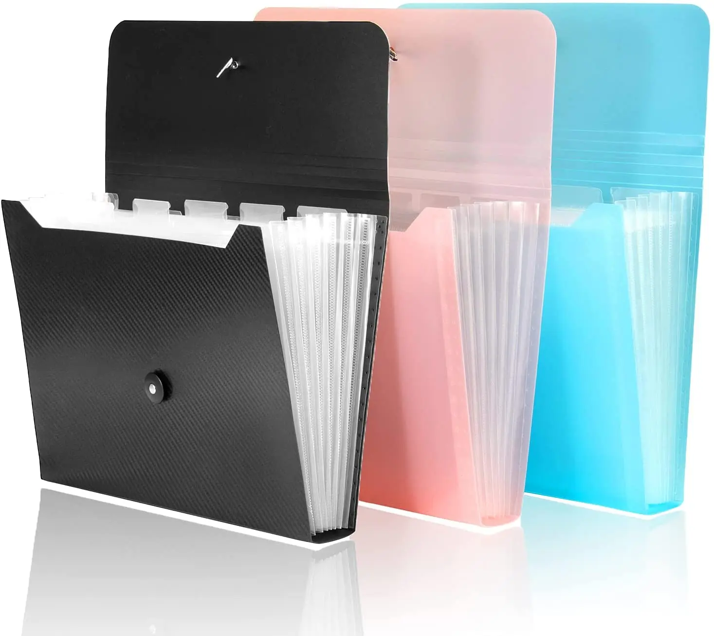 Custom Printing Business Accordion File Organizers Keepers Portfolio Bag Expanding File A4 Folder with Tabs