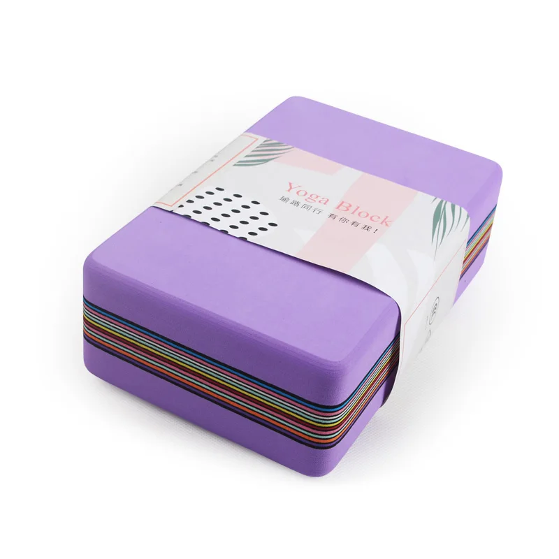 Custom Wholesale Travel Waterproof Hot Print Multi Layer Tpe Yoga Block