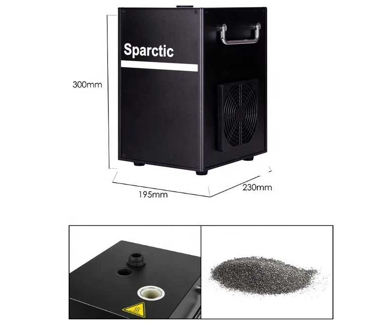 Wholesale DMX smoke machine indoor cold spark fireworks special effects fireworks machine