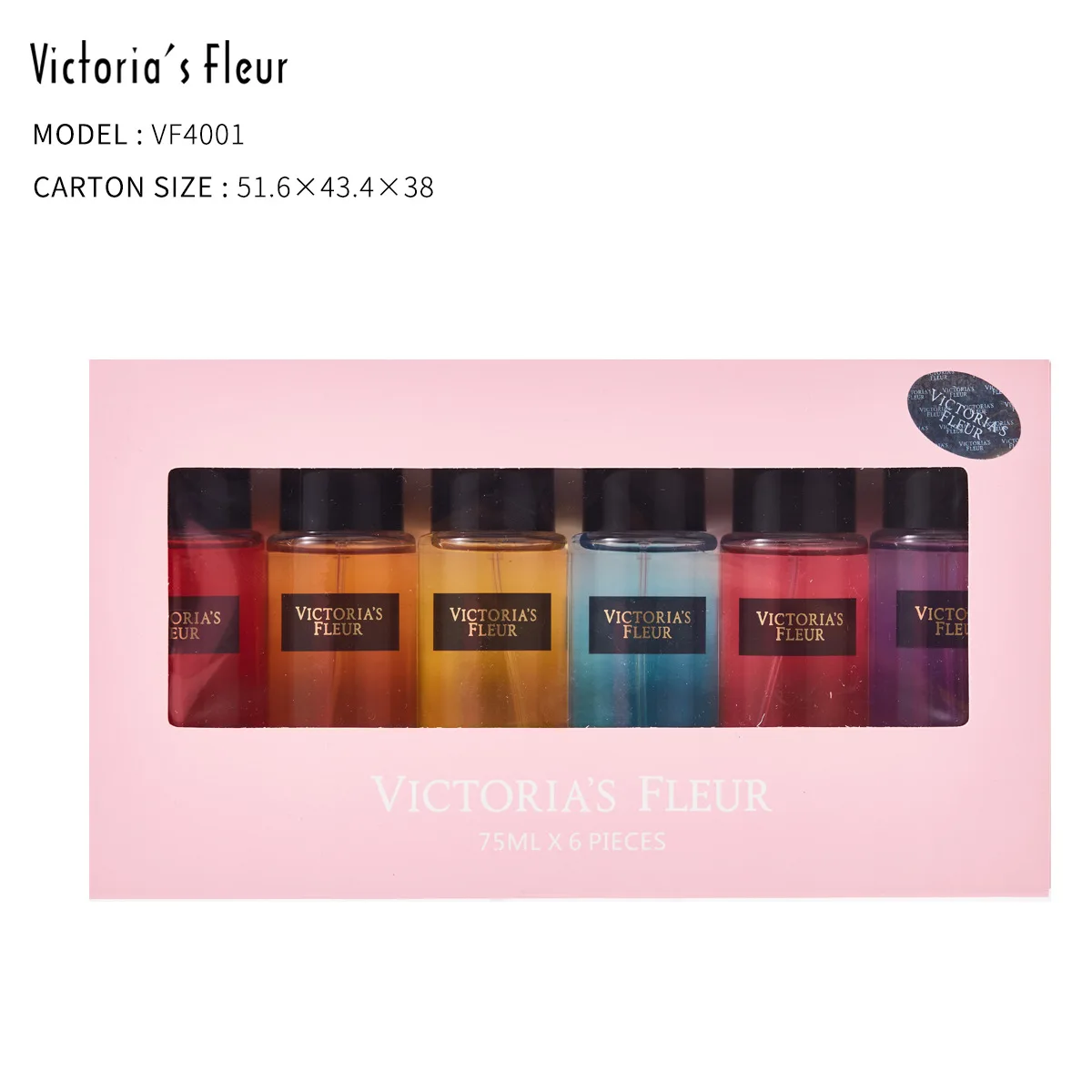 Manufacturers wholesale fragrance body spray musk floral fruit fragrance six-stick