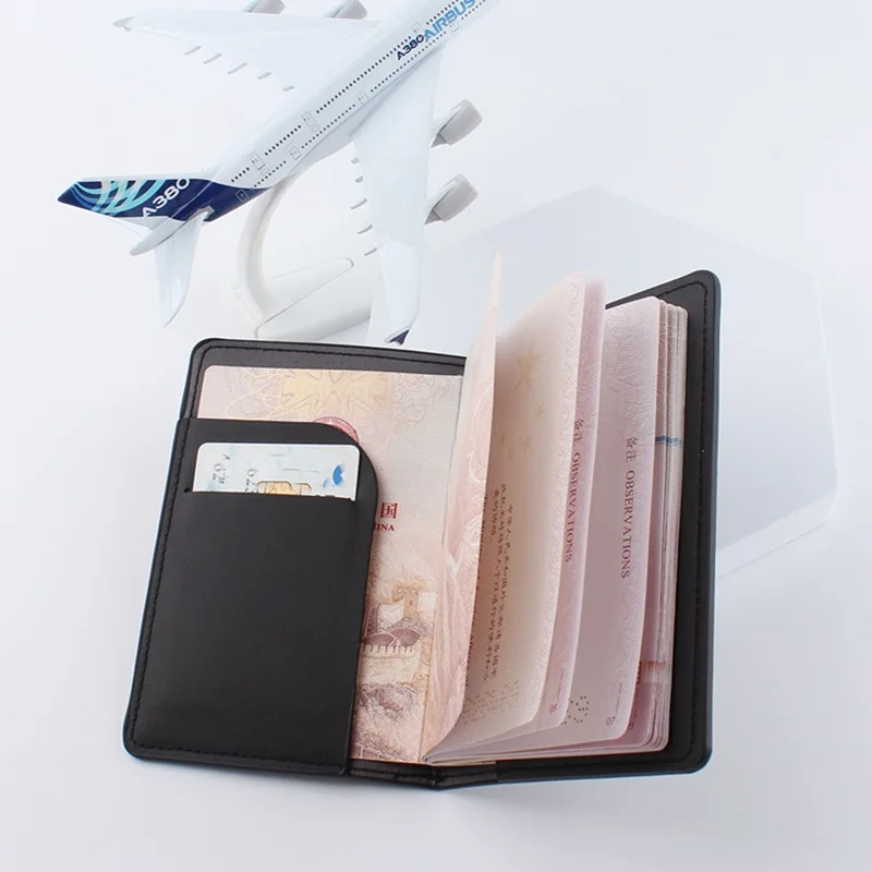 Passport Holder Cover Wallet for Women Rfid Blocking Travel Wallet Id Card Case