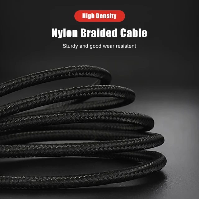 usb c cable 3ft nylon braid data sync 2.4a max charging cable usb type c cable for Samsung Huawei Xiaomi