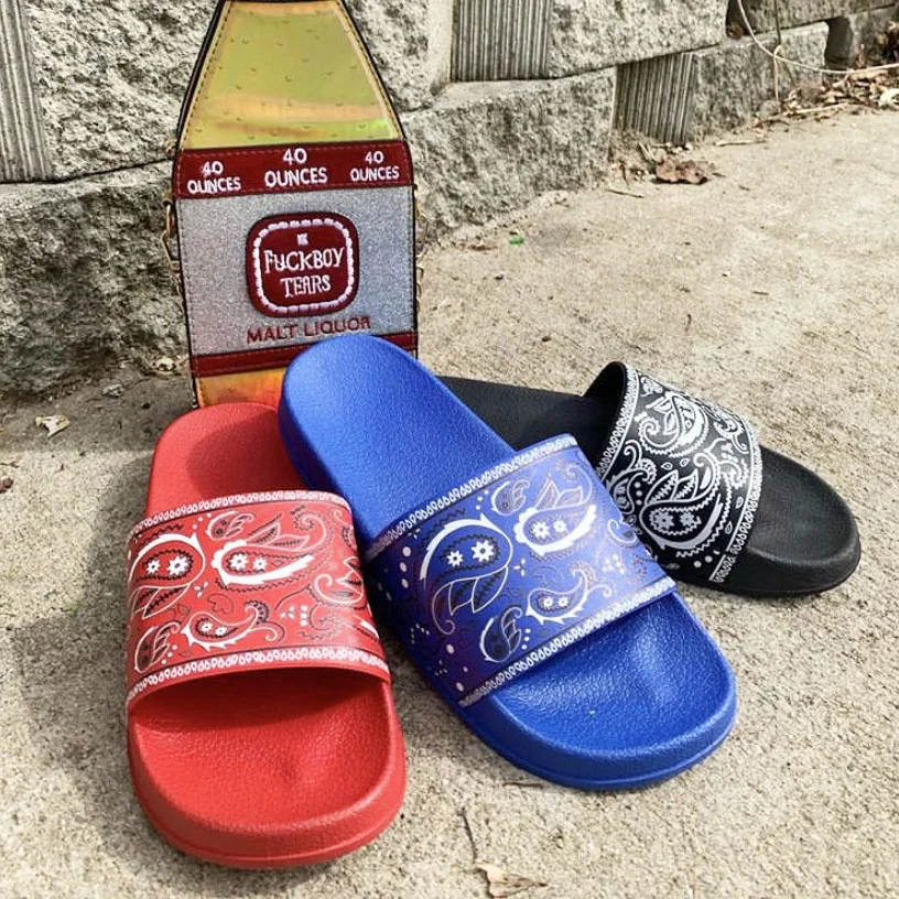 footwear manufacturers wholesale fashion PVC summer multi colors pink custom design slides footwear women and ladies