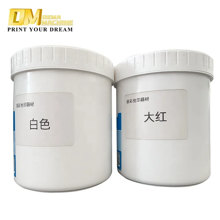 DM PVC PP PET ink water transfer printing Eco-Friendly screen printing Ink for plastic bottle