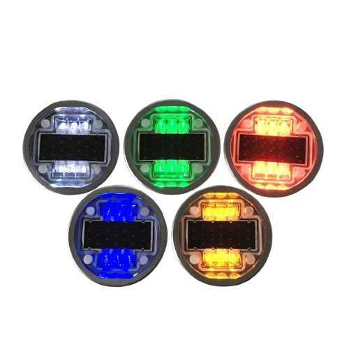 Pedestrian Crossing Solar Road Cat Eyes Waterproof IP68 Aluminum Embedded in Pavement Markers Aluminum embedded Solar Road Stud