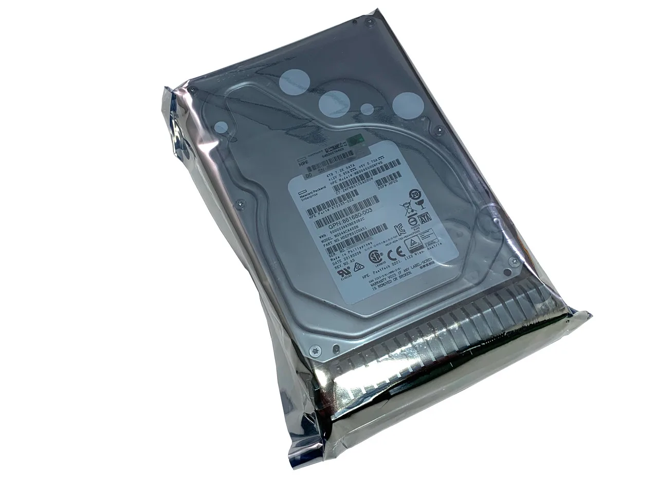 HPE 861678-B21 4 ТБ 7200 об/мин 3.5in SATA-6G SC средней G8 G9 G10