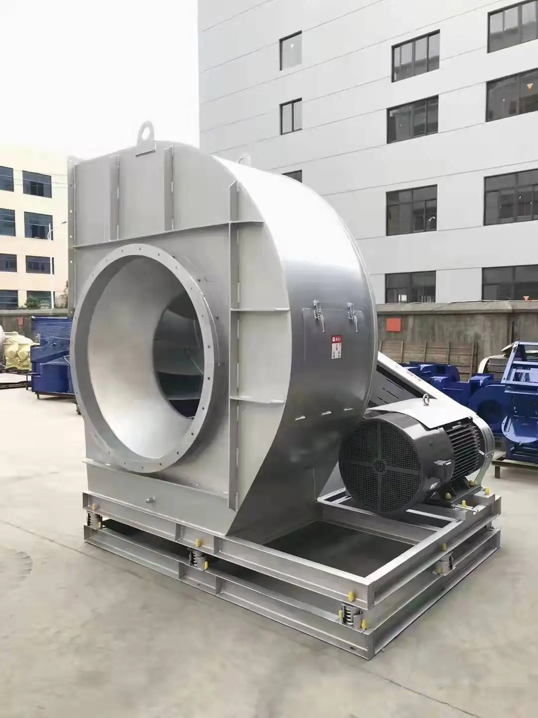 Stainless Steel 304 Industrial  Hot Air Exhaust Blower For Dust Extraction Fan