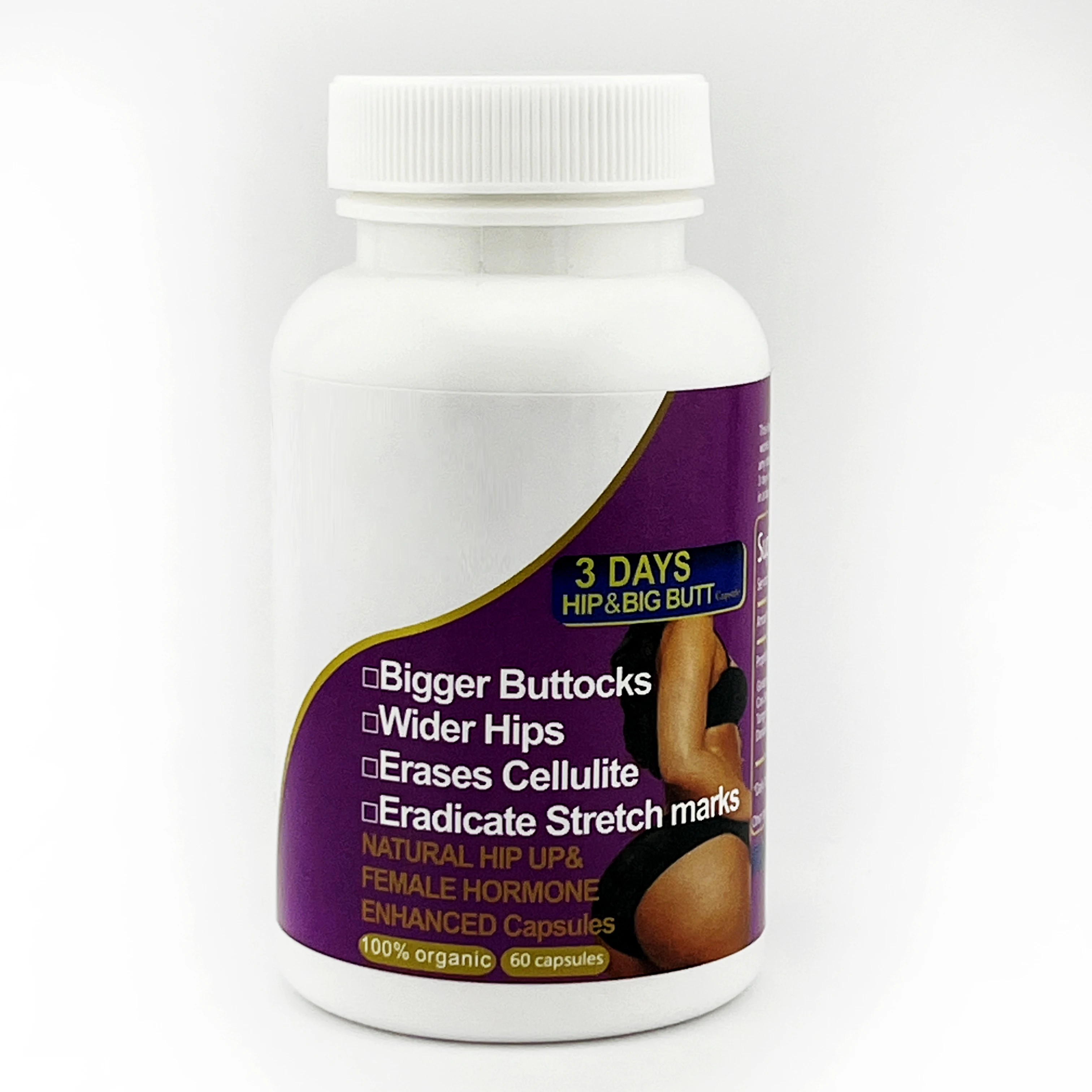 High Quality MACA Capsules for Adult Beauty Ultimate Curve Hip Enhancement Pills for Butt and Hips Enlargement