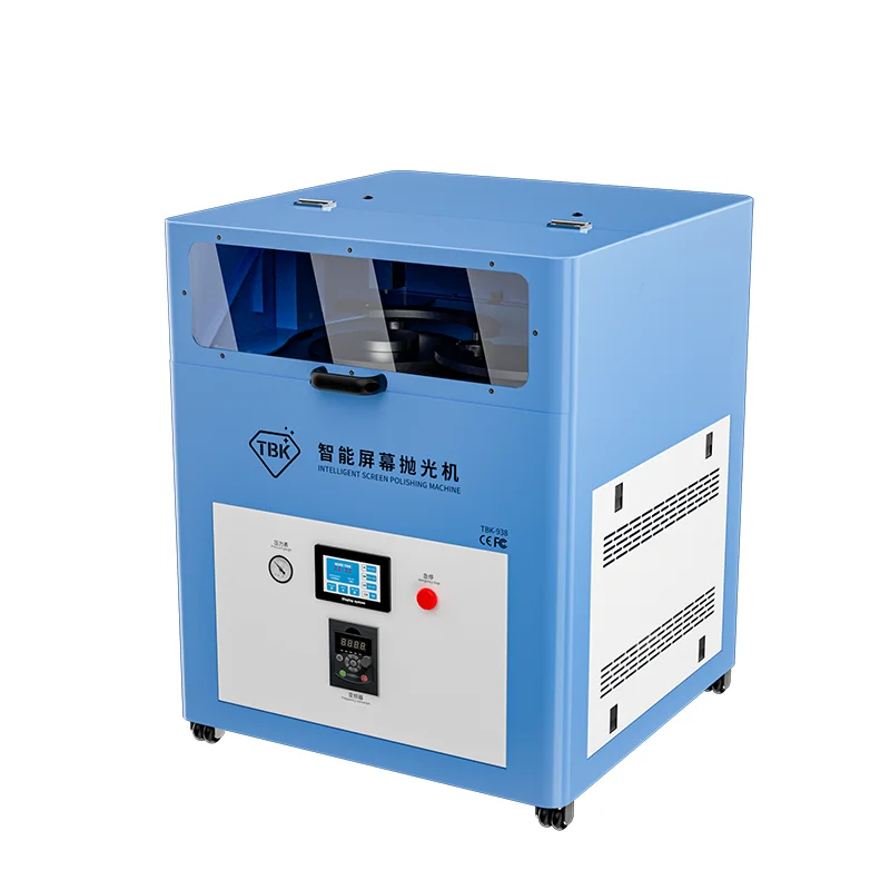 TBK 938/938M Automatic Polishing Machine For Phone Back Glass Remover Watch Grinding Machine for Lcd Display Scratch Removal