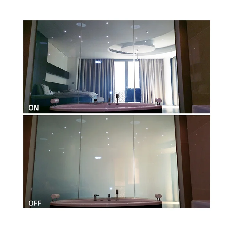 Privacy Film Price Tint Pdlc Electric Lock Door Led Panel Glasses Switchable Smart Glass