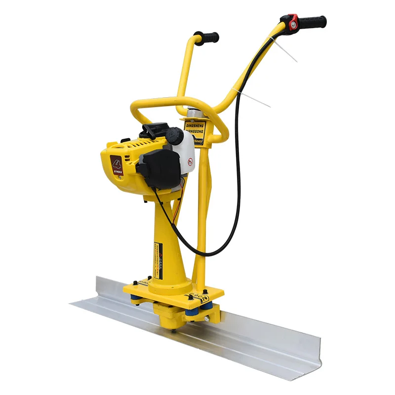 China Hot Sale Super Concrete Leveling Ruler Road Machine Vibrating Concrete Screed Power Concrete Screed Machine