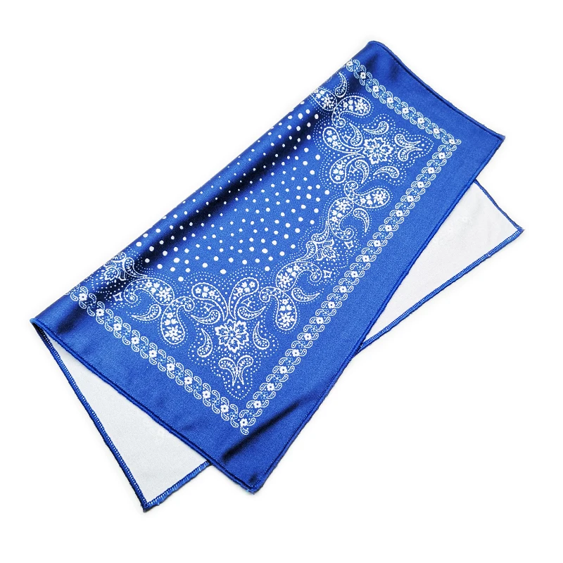 Custom Heat Transfer Printed Microfiber Cloth Handkerchief