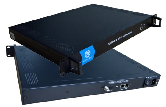 Digital CATV Headend equipment  16 Channels DVB-C QAM RF Modulator COL5416