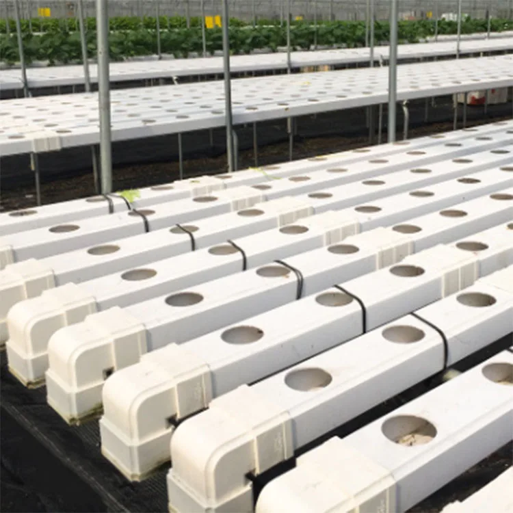 2020 Most Popular Creative Hotsell Hydroponics Plant Pvc Tube Plastic Square Pipe for Hydroponic