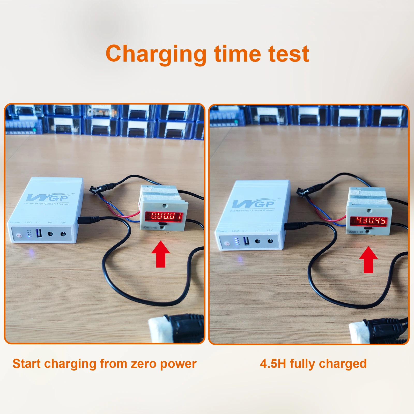 WGP 17600mAh mini ups router wifi multiple output DC mini UPS for Wifi Router 12v Modem CCTV Camera Home