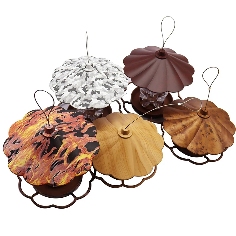 Waterproof Outdoor Bird Feeder Window Gazebo Hanging Wild Bird Cage Parrot Feeders and Drinkers Street Bird Supplies