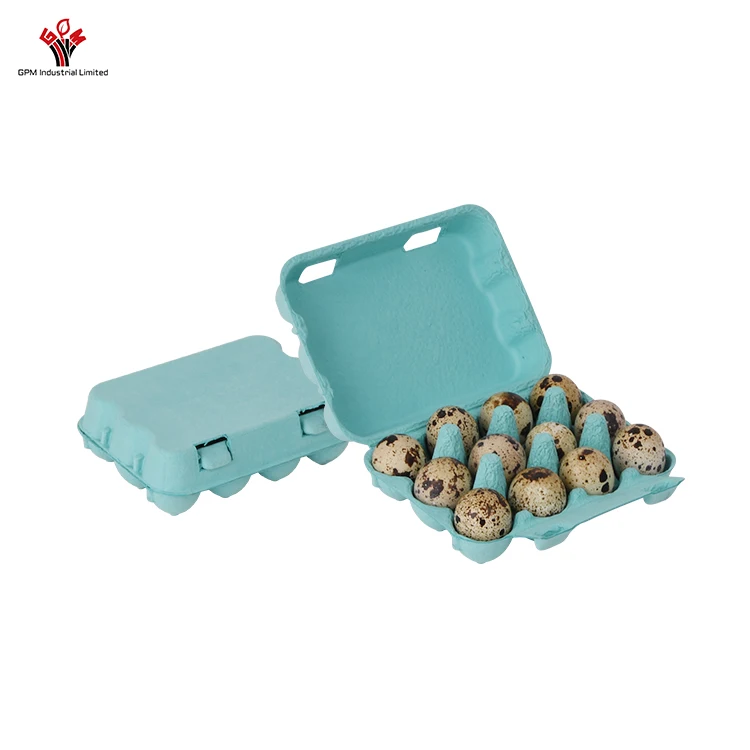 pulp quail egg cartons biodegradable quail egg carton