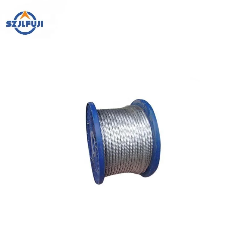 Exported Good Quality High Steel Wire Rope Galvanized For Elevator Speed Limiter Price