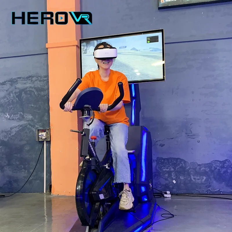 HEROVR VR спортивный фитнес Виртуальная реальность упражнения виртуальной реальности мотоцикл аркадная езда виртуальные аттракционы симулятор