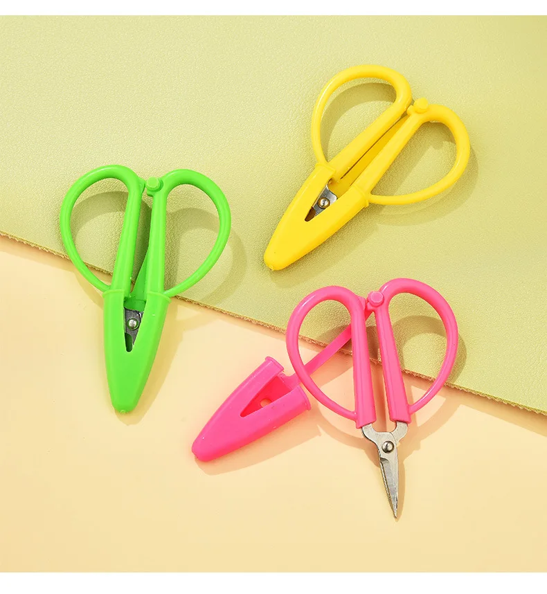 New DIY Household Mini Scissors Portable Safety Scissors Embroidery  Handicrafts Sewing Supplies Yarn Thread